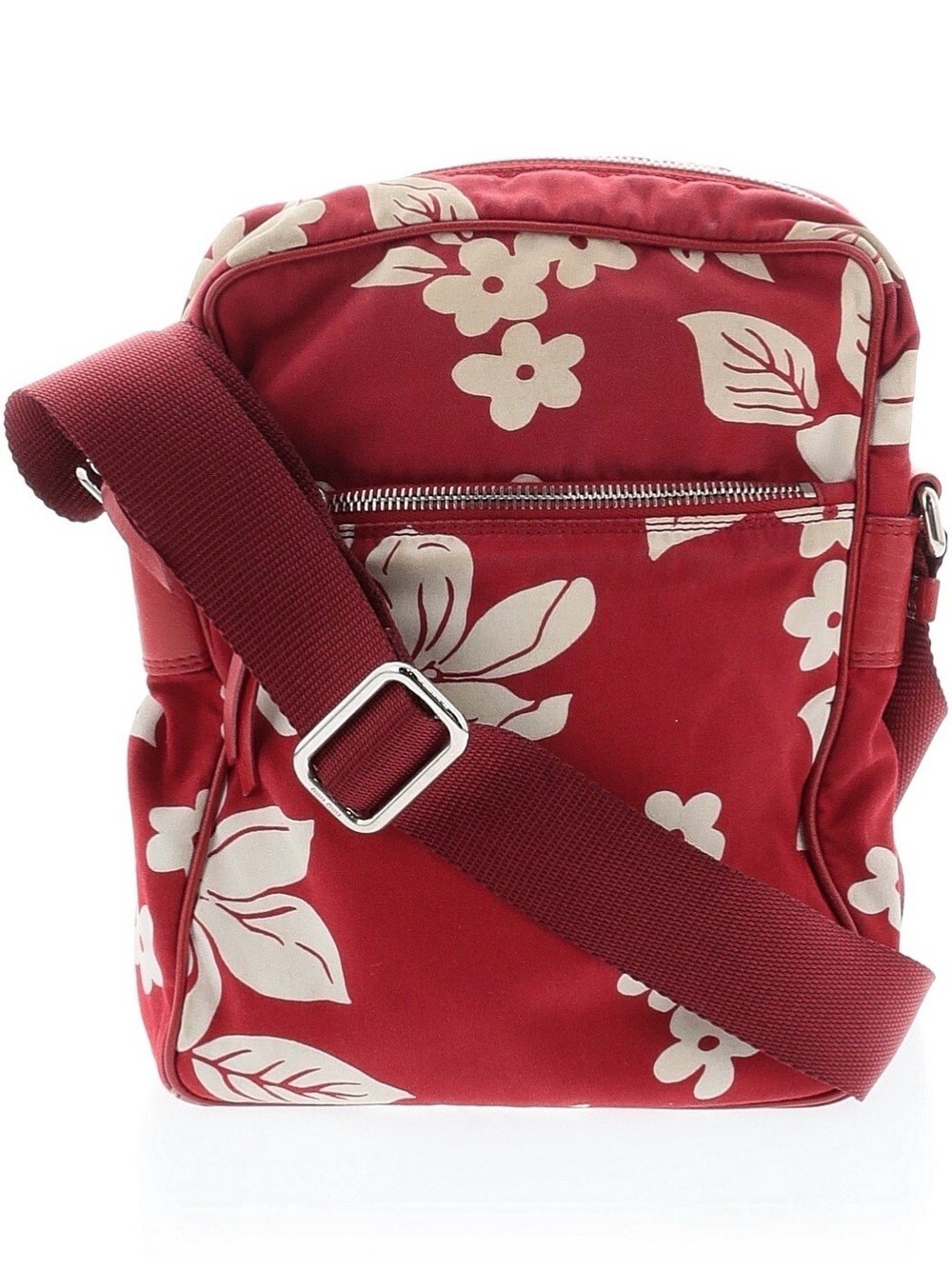 Miu Miu Red Floral Crossbody Bag Made in Italy